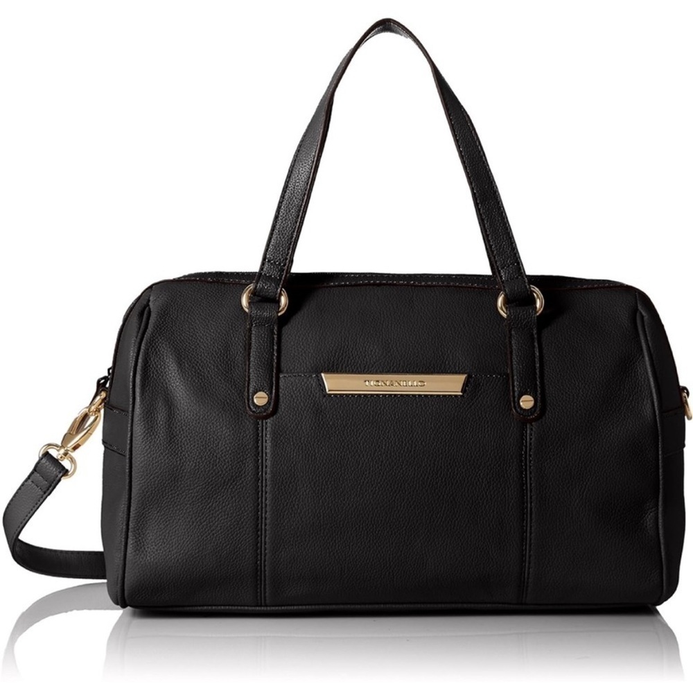 🔥SALE Tignanello Main Street Satchel Cross Body Leather Bag w/adj Strap